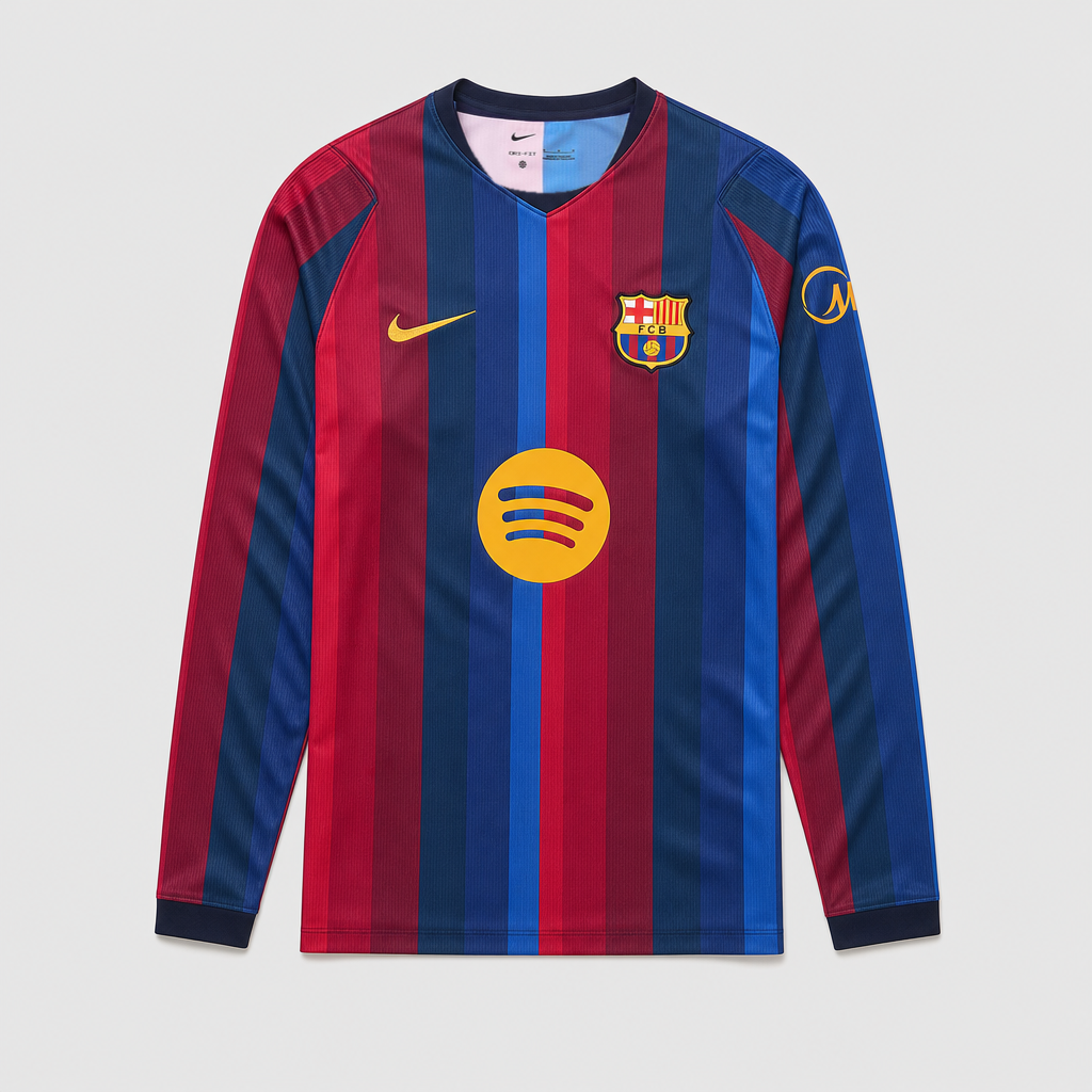 Player Version Home Long Sleeve Jersey 26/27