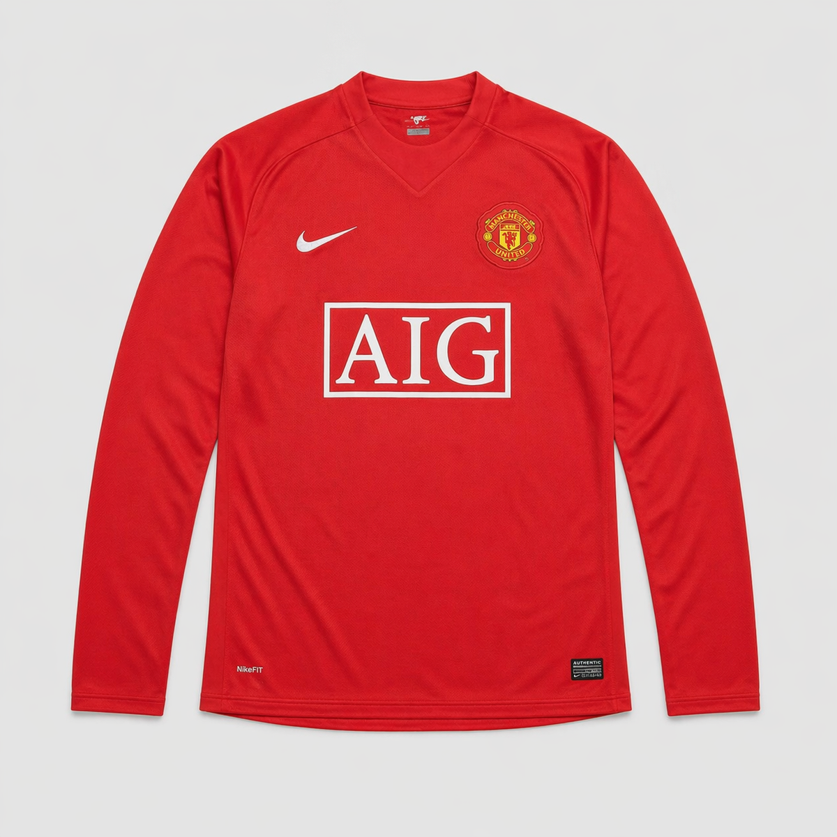 Retro Home Long Sleeve Jersey 2007/08