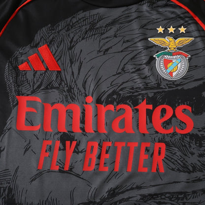 Men's Special Edition Eagle Wing Black & Red Jersey 25/26