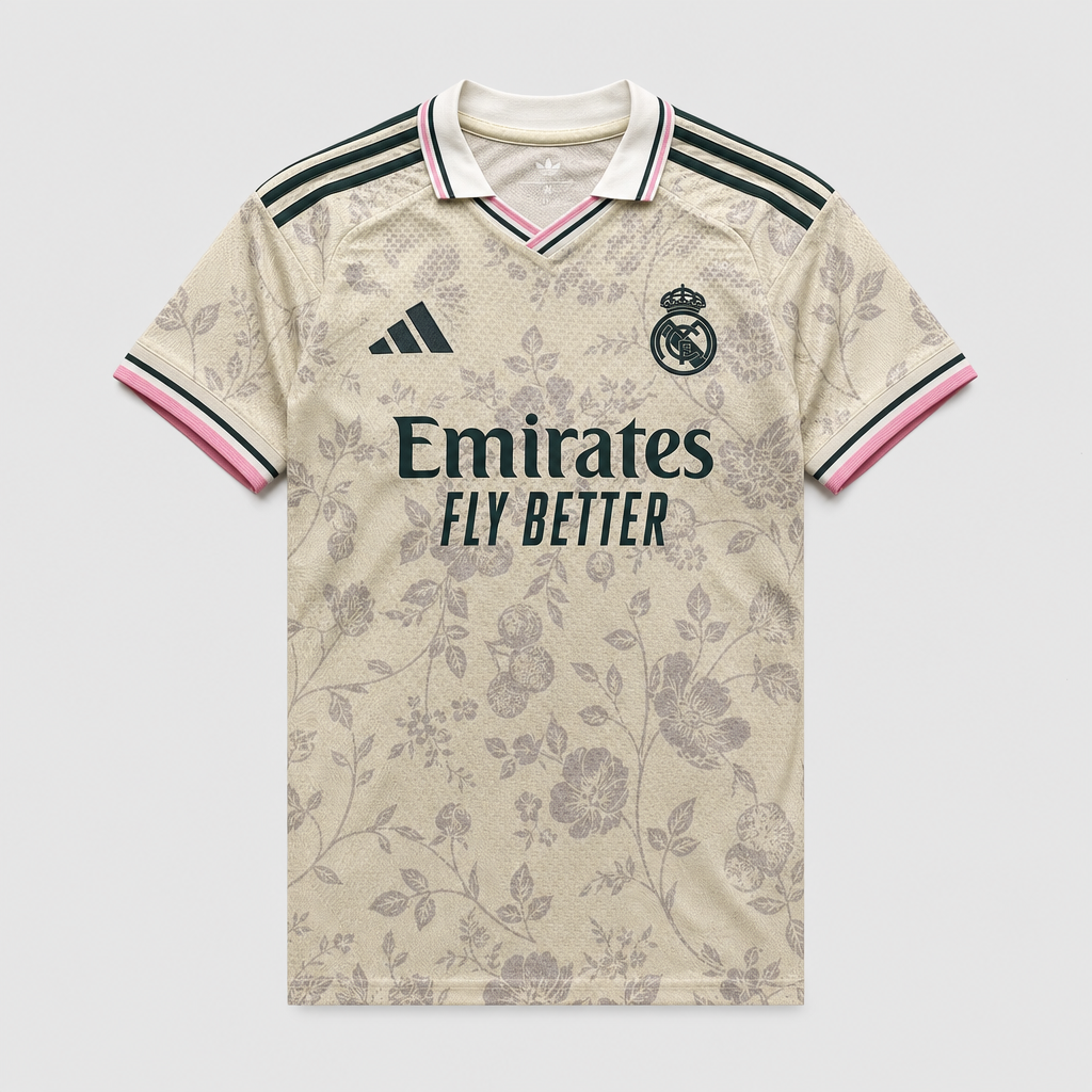 Player Version Special Edition Floral Beige Special Edition Jersey 26/27